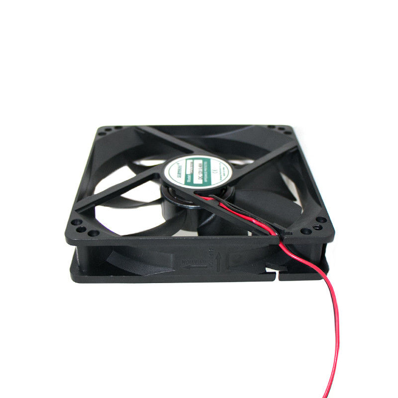 10.8W 120x120x25mm Computer Cabinet Cooling Fan With Ball Bearing