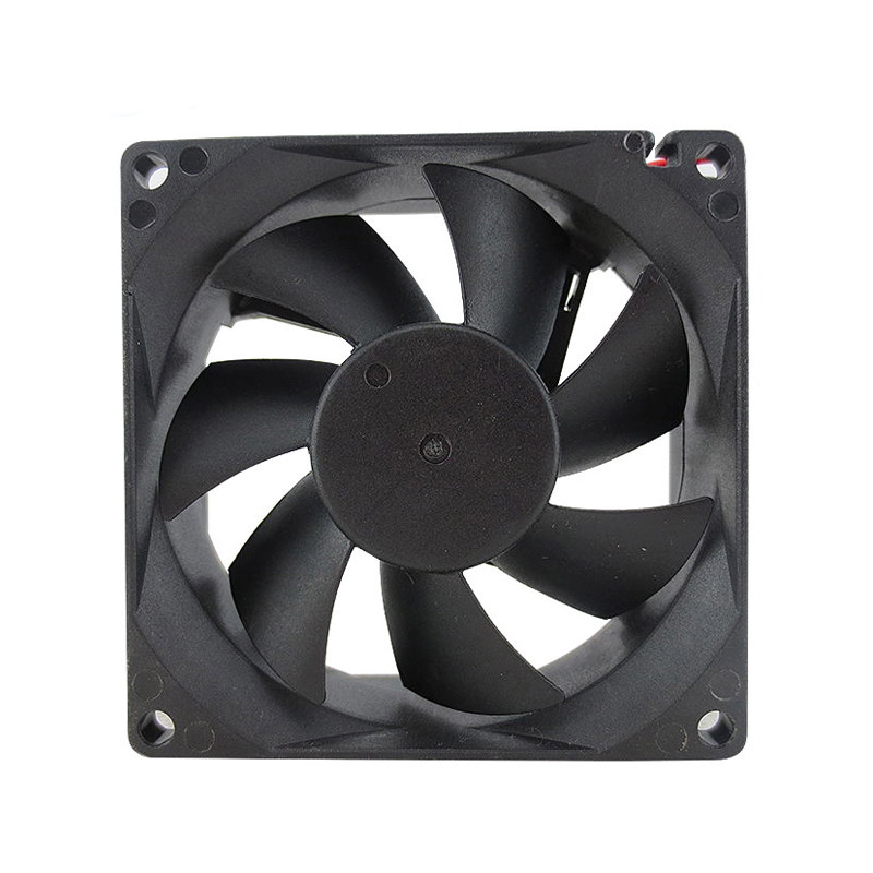 80mm Free Standing EC Axial Fans Square shape With 7 Impellers
